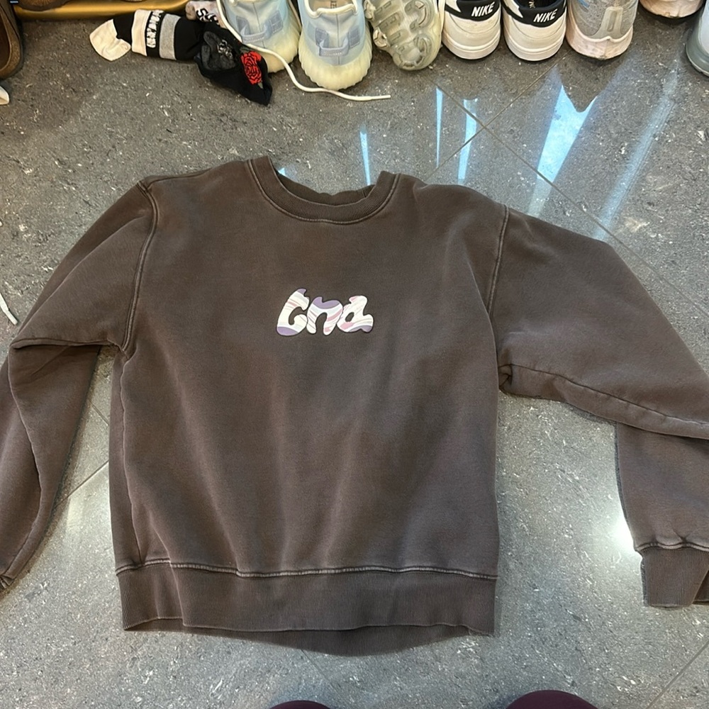 TNA cozy fleece crewneck
